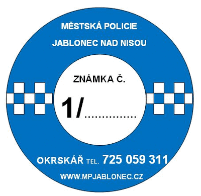 Nálepka - Police Labelling