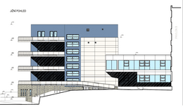 Projektová dokumentace - jižní pohled